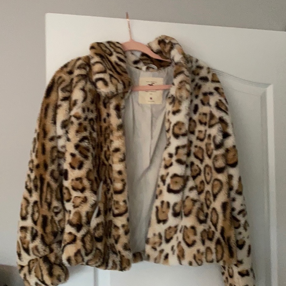 Cheetah bomber jacket